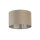 Lampenschirm Stoff Pendelleuchte Taupe Silber &Oslash;28 cm E14 E27