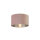Lampenschirm für Hängelampe Ø 38 cm Pink Silber Samt
