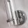 Badleuchte Wand IP44 H: 28,5 cm Chrom Klar G9