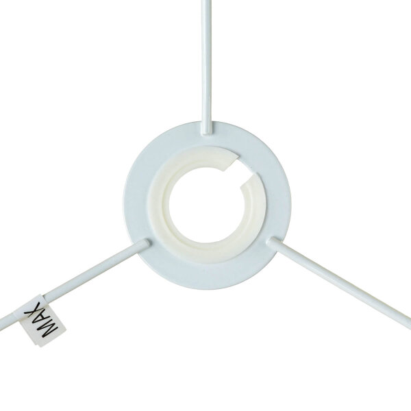 Lampenschirm Hängelampe Schwarz Gold Ø 40 cm Stoff Modern