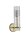 Lampe de miroir en laiton clair IP44 G9 H : 28,5 cm