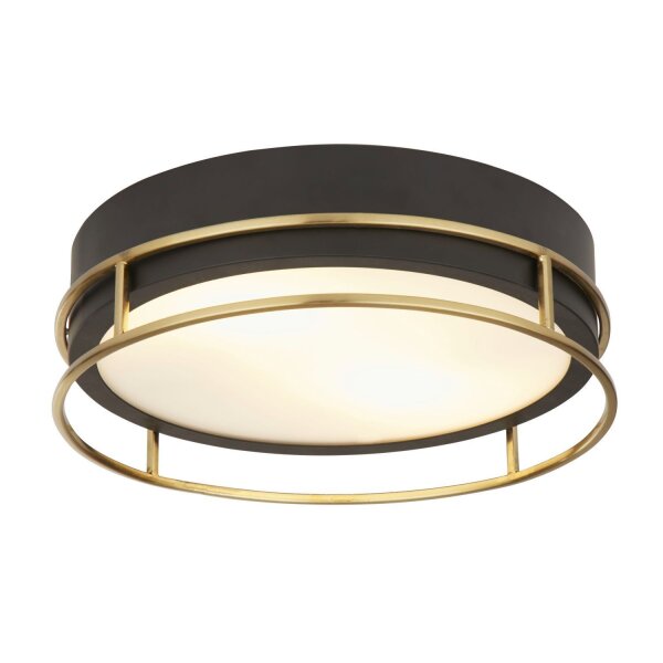 Deckenlampe IP44 D: 30 cm 2x E14 rund Badezimmer