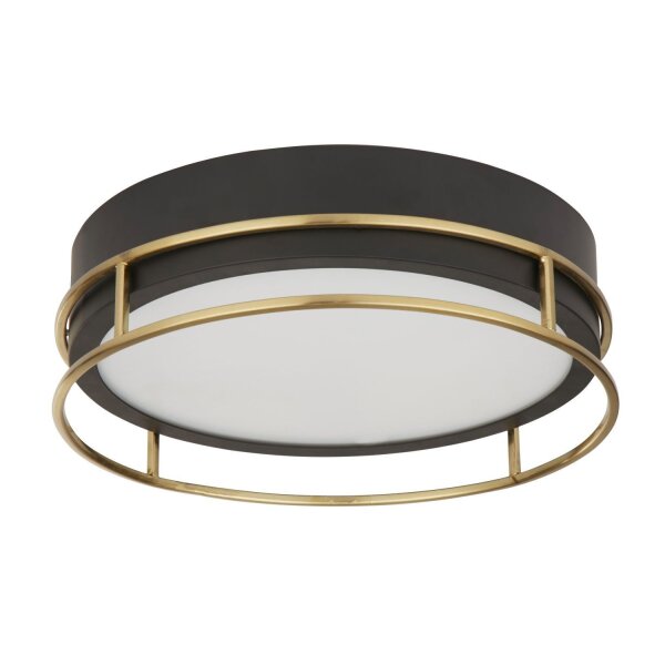 Deckenlampe IP44 D: 30 cm 2x E14 rund Badezimmer