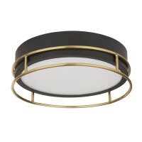 Plafonnier IP44 D : 30 cm 2x E14 rond Salle de bain