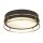Deckenlampe IP44 D: 30 cm 2x E14 rund Badezimmer