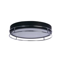 Deckenleuchte Schwarz Chrom IP44 E14 Ø 40 cm...