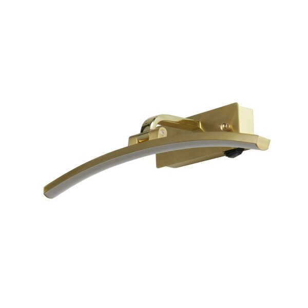 LED Bilderlampe in Messing Metall 3000 K 503 lm Modern