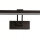LED Bilderleuchte verstellbar Schwarz B:40,5 cm 3000 K