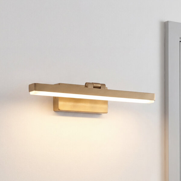 LED Bilderleuchte verstellbar Messing B:40,5 cm 3000 K