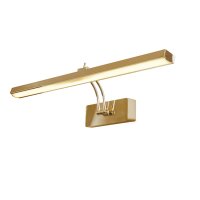 Lampe à tableau LED en laiton 3000 K 809 lm aluminium