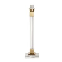 Support pour lampe de table verre métal en laiton...