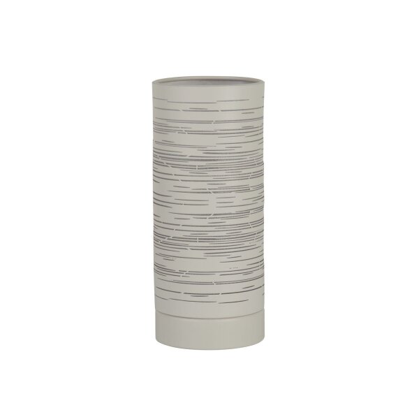 Tischlampe klein E14 20 cm Ø 8,5 cm Weiß Metall Modern
