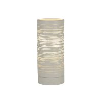 Tischlampe klein E14 20 cm Ø 8,5 cm Weiß...