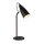 Lampe de bureau 46,5 cm E14 en m&eacute;tal noir et or
