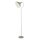 Lampadaire m&eacute;tal 166 cm taupe design vintage E27 orientable
