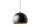 Suspension ronde Noir Or Métal Ø30 cm Rétro