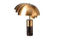 Lampe de table métal noir or liseuse E27 hauteur...