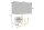 Wandlampe Stoff blendarm T:20 cm E27 in Gold Schwarz