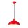 Pendelleuchte SECRETER Rot &Oslash;30cm verstellbar Lampe