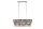 Suspension longue verre métal 88 cm E14 Moderne