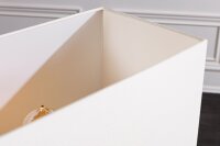 Blendarme Tischlampe Stoff Akazie Kautschuk wohnlich