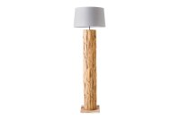 Lampadaire Tissu Bois flotté 138 cm de haut avec...