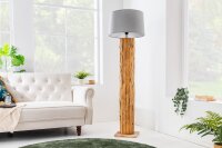 Lampadaire Tissu Bois flotté 138 cm de haut avec...