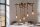 Suspension naturelle Nature 5 flammes L:90 cm E27