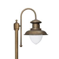 Lampe dallée IP44 en bronze antique E27 210 cm...