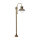 Wegeleuchte in Bronze Antik matt IP44 E27 150 cm Messing