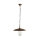 Außenlampe hängend IP44 E27 Ø 30,5 cm Echt-Messing