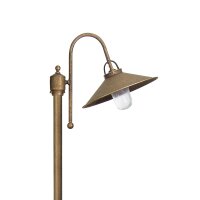 Lampe dallée maritime laiton verre IP44 210 cm de...