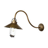 Lampe dextérieur murale IP44 E27 en bronze antique...