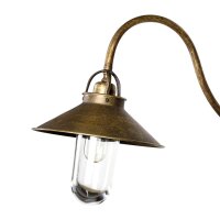 Lampe dextérieur murale IP44 E27 en bronze antique...