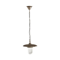 Suspension extérieure IP44 laiton verre E27...