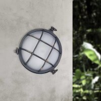 Außenwandleuchte IP44 Ø 25 cm Maritim...