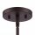 Lampe à suspendre PRISM Bronze Ø54cm Lampe Art Nouveau