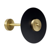 Applique LED laiton fer &Oslash; 23 cm 2700 K Premium