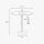 Lampe de table LED laiton fer H : 28 cm 2700 K Moderne