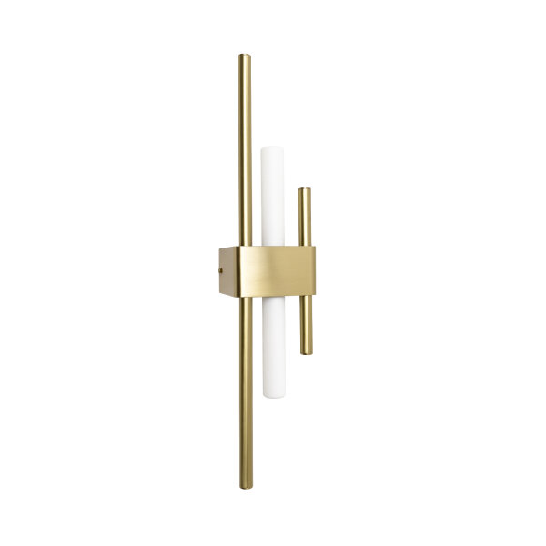 Applique laiton massif H : 50,5 cm Art Déco pour S14d