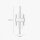 Wandleuchte Messing Art Déco für 2x S14d H: 50,5 cm