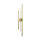Wandlampe Messing massiv 70,5 cm hoch für S14d Art Déco