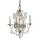 Kronleuchter CANDELA 7 Silber 4-flmg kürzbar Lampe