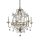 Kronleuchter CANDELA 7 Silber 6xE14 k&uuml;rzbar Lampe