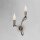 Applique laiton 2 flammes E14 en bronze mat FIOCCO
