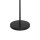 Lampadaire petit 148,5 cm laiton fer en noir or