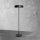 Lampadaire petit 148,5 cm laiton fer en noir or