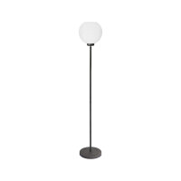 Deckenfluter klein 152 cm Messing Glas E27 in Bronze...