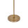 Stehlampe E27 160,5 cm in Bronze hell Braun Messing Stoff