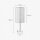 Tischlampe Messing Stoff H: 38,5 cm E27 in Bronze Braun